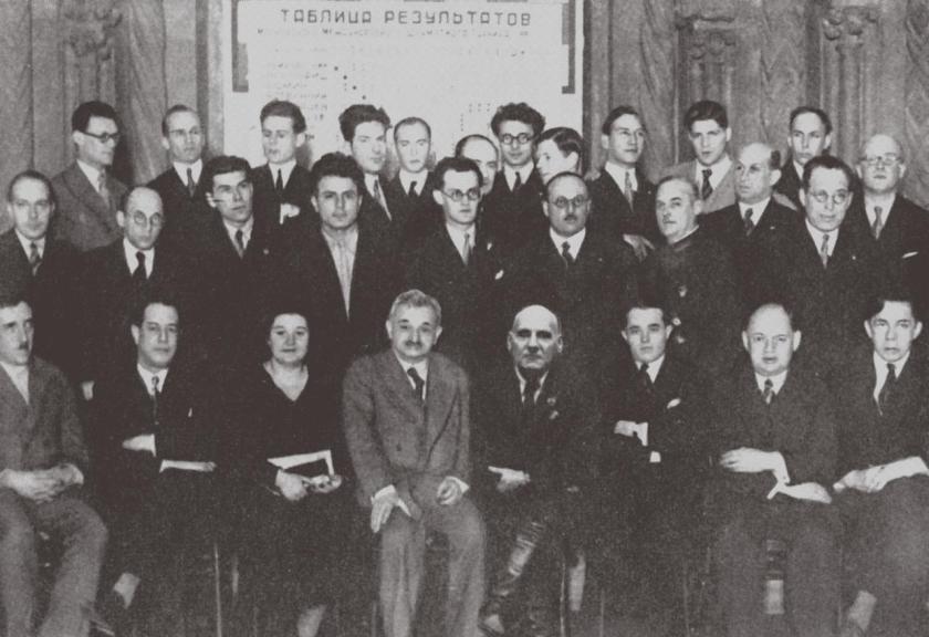 Photos of the 1935 Second Moscow International Tournament – Soviet and ...